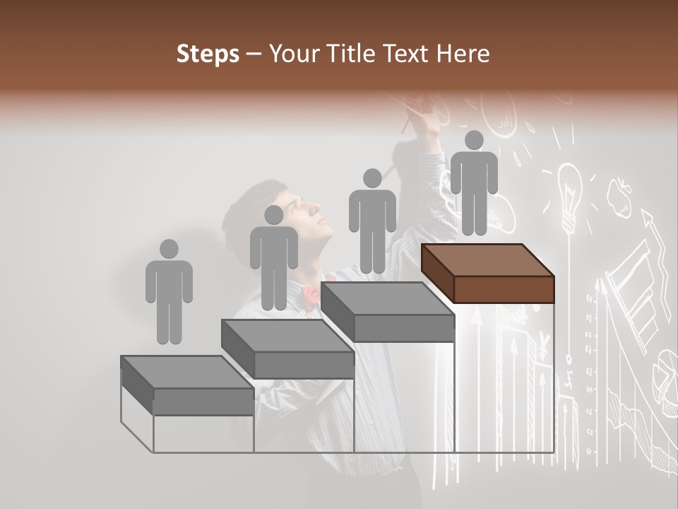 Adult Trendy Student PowerPoint Template