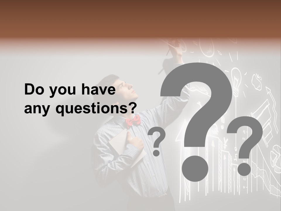 Adult Trendy Student PowerPoint Template