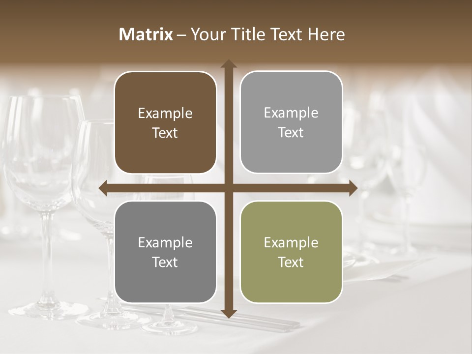 Feast Table Decoration PowerPoint Template