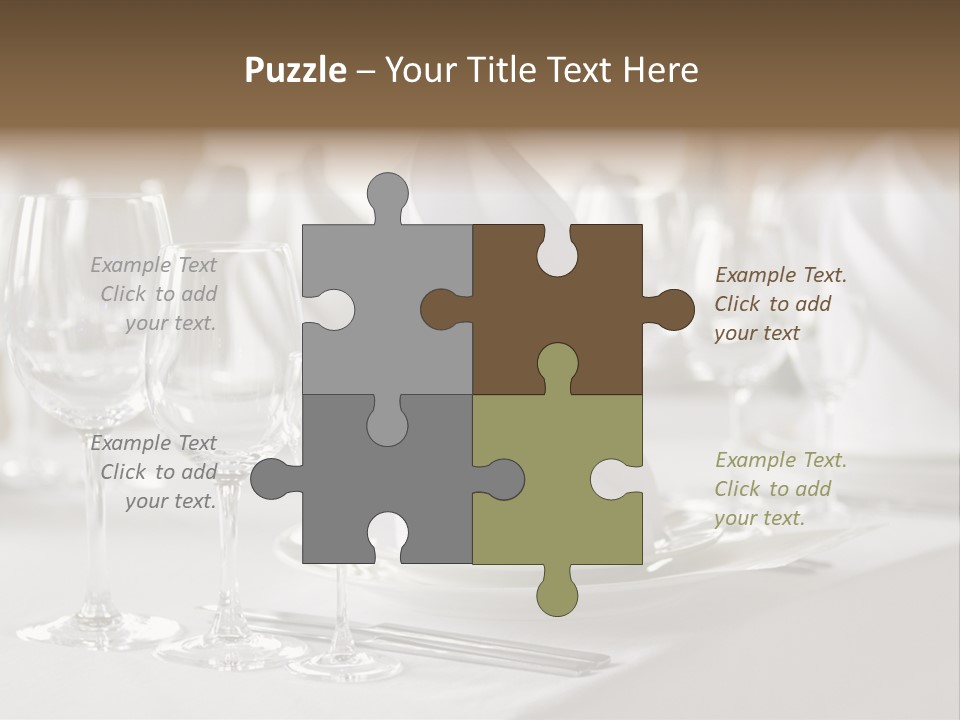 Feast Table Decoration PowerPoint Template