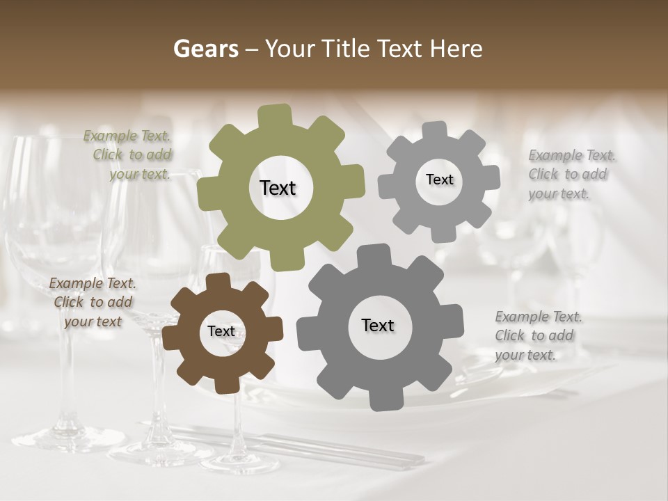 Feast Table Decoration PowerPoint Template