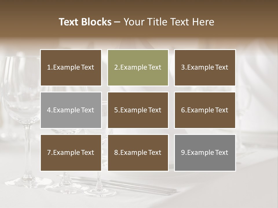 Feast Table Decoration PowerPoint Template