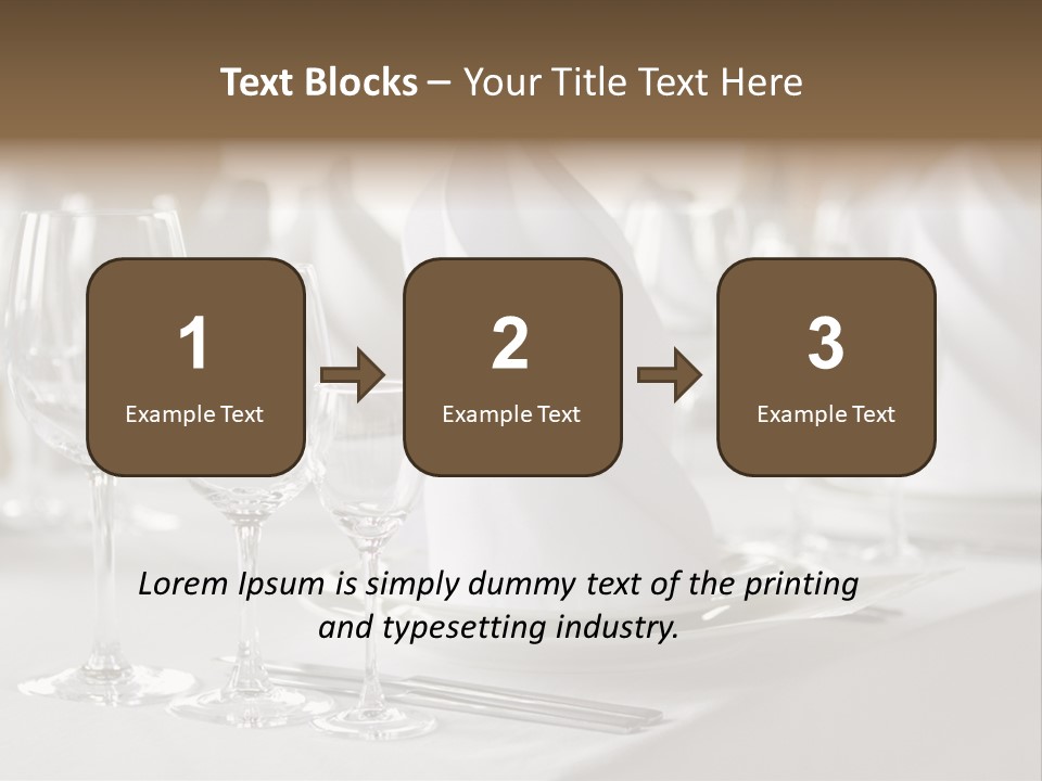 Feast Table Decoration PowerPoint Template