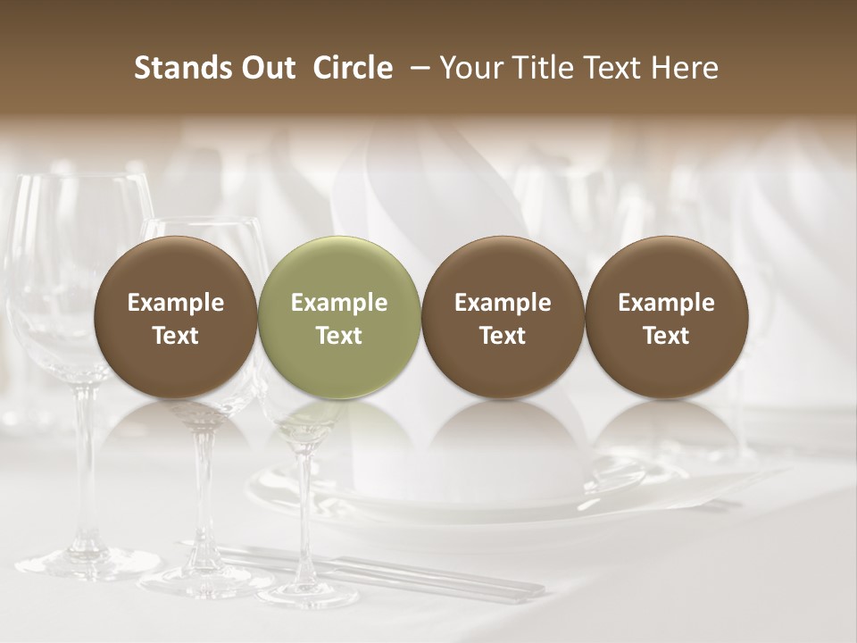 Feast Table Decoration PowerPoint Template