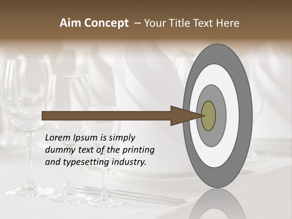 Feast Table Decoration PowerPoint Template