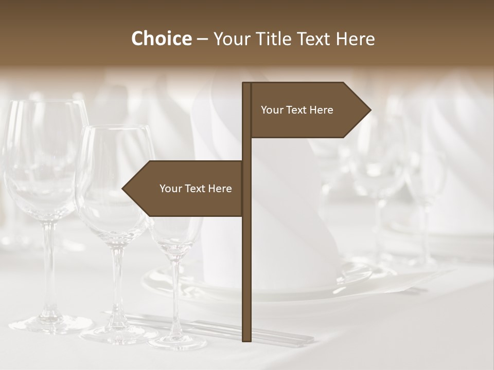 Feast Table Decoration PowerPoint Template