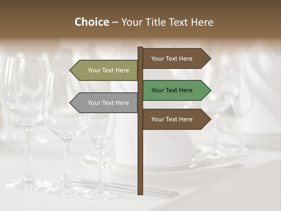 Feast Table Decoration PowerPoint Template
