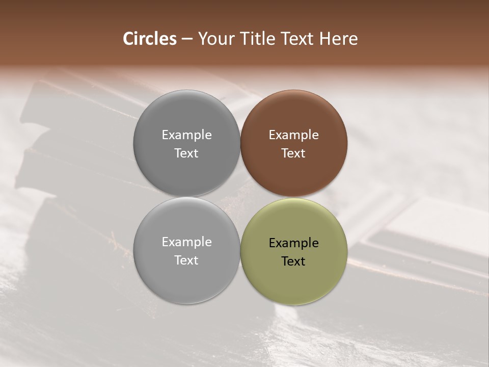 Yummy Marshmallow Sticky PowerPoint Template