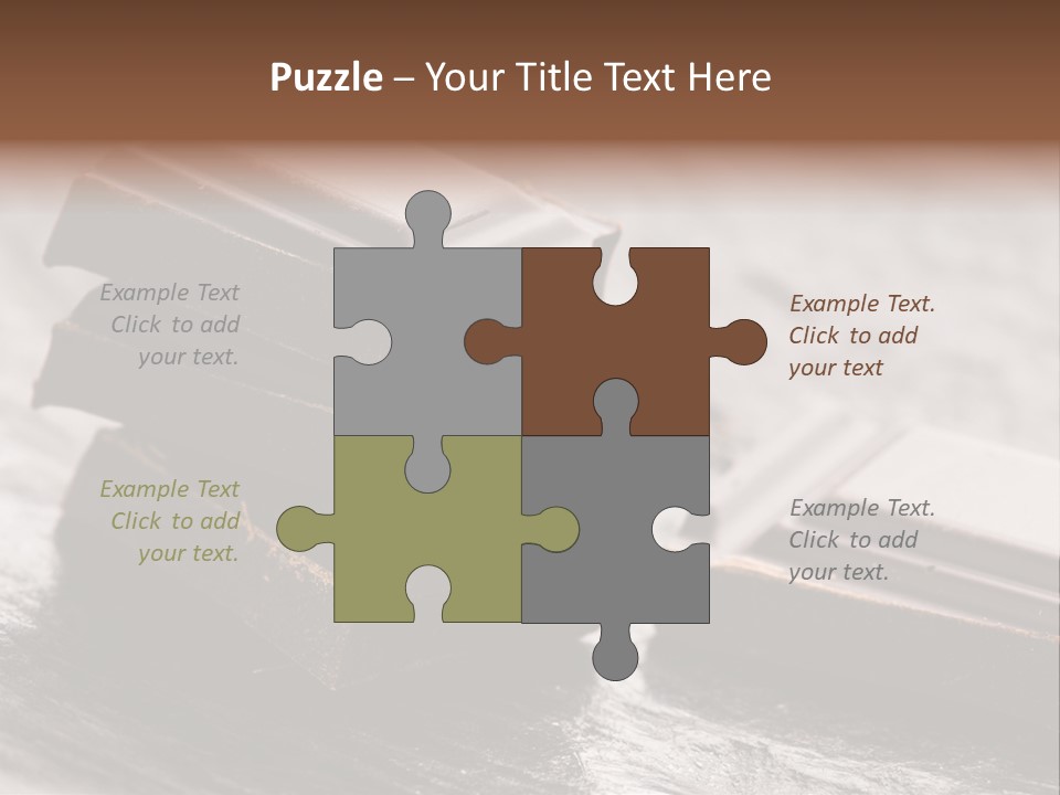 Yummy Marshmallow Sticky PowerPoint Template