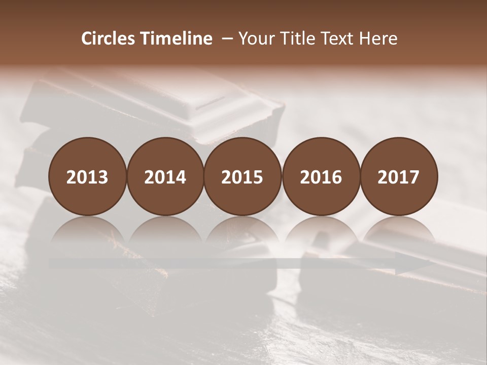 Yummy Marshmallow Sticky PowerPoint Template