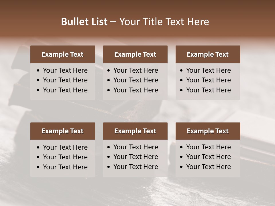 Yummy Marshmallow Sticky PowerPoint Template