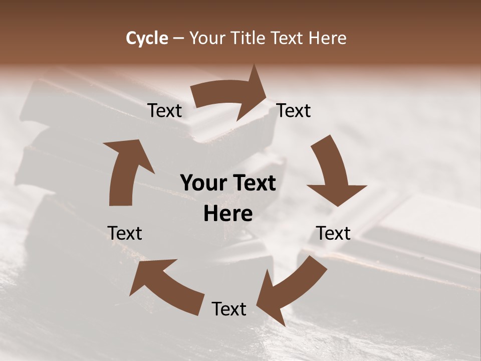 Yummy Marshmallow Sticky PowerPoint Template