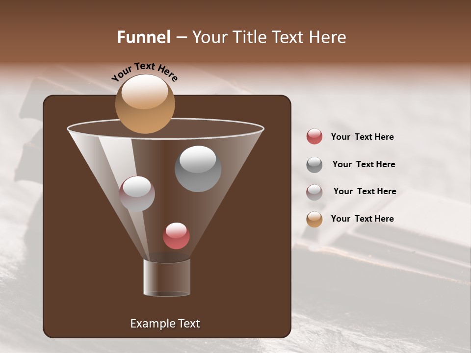Yummy Marshmallow Sticky PowerPoint Template