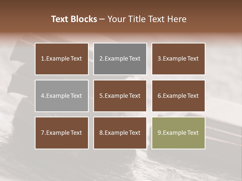 Yummy Marshmallow Sticky PowerPoint Template