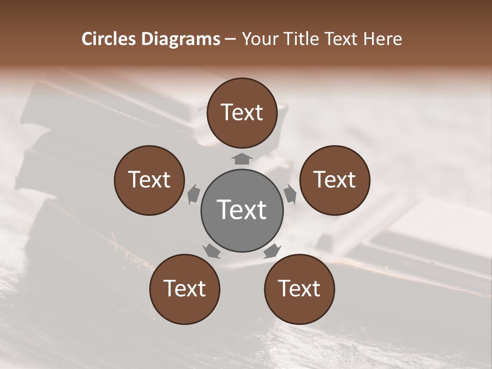 Yummy Marshmallow Sticky PowerPoint Template