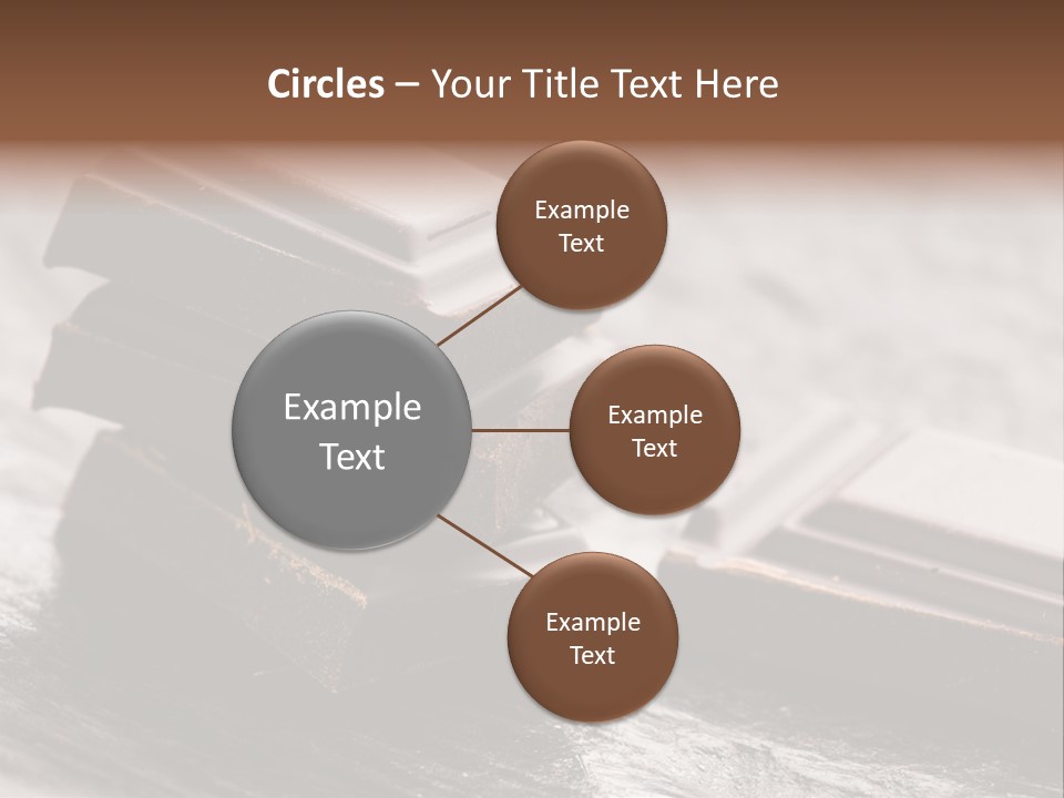 Yummy Marshmallow Sticky PowerPoint Template