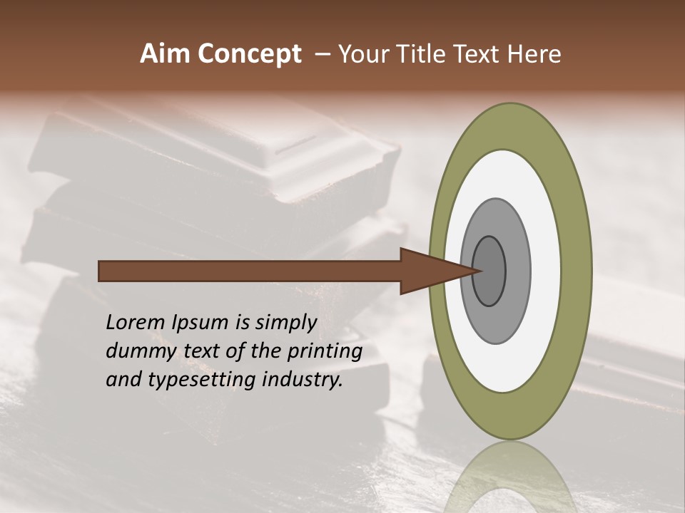 Yummy Marshmallow Sticky PowerPoint Template