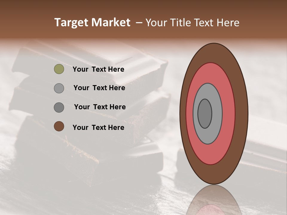 Yummy Marshmallow Sticky PowerPoint Template