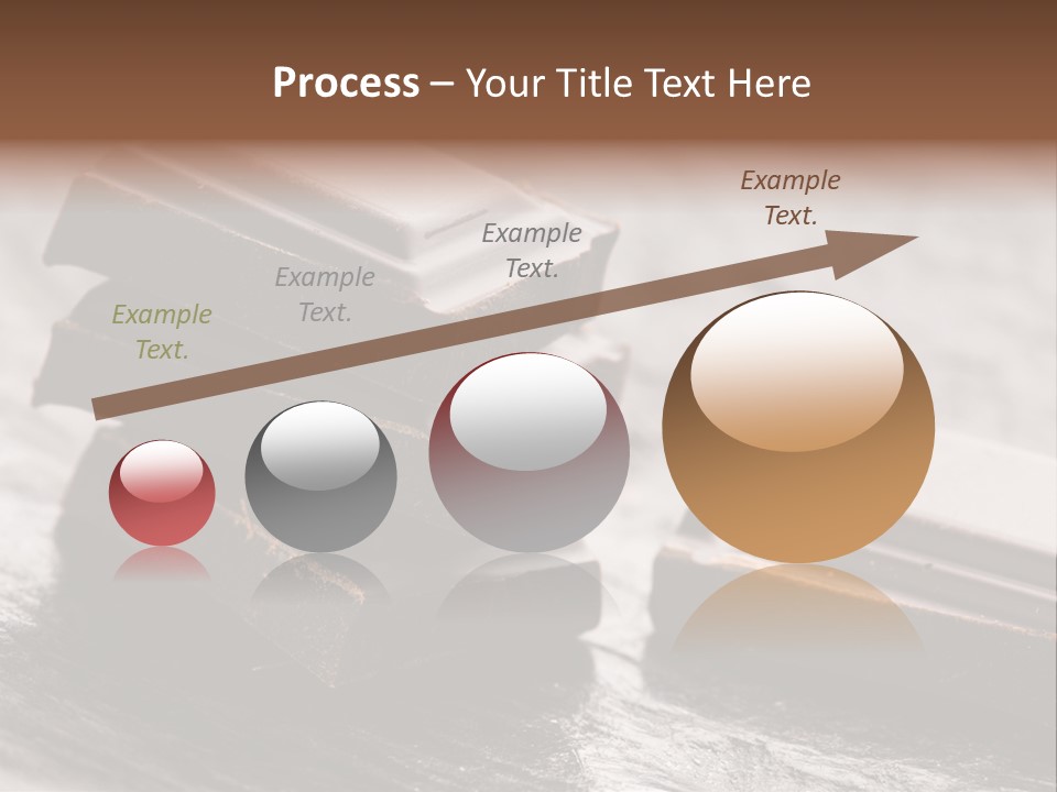 Yummy Marshmallow Sticky PowerPoint Template