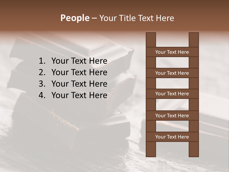 Yummy Marshmallow Sticky PowerPoint Template