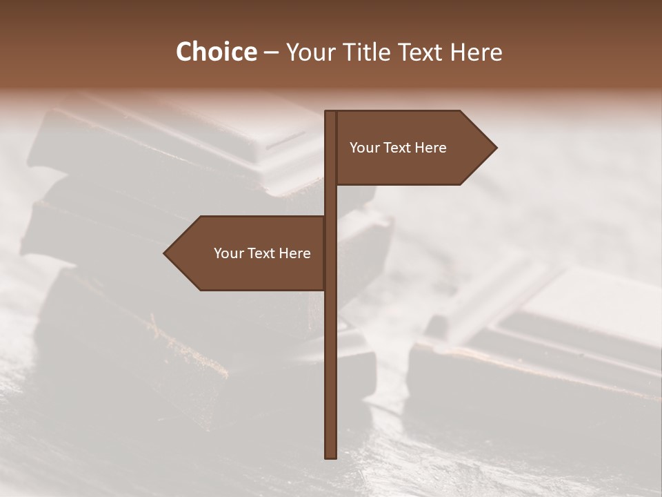 Yummy Marshmallow Sticky PowerPoint Template