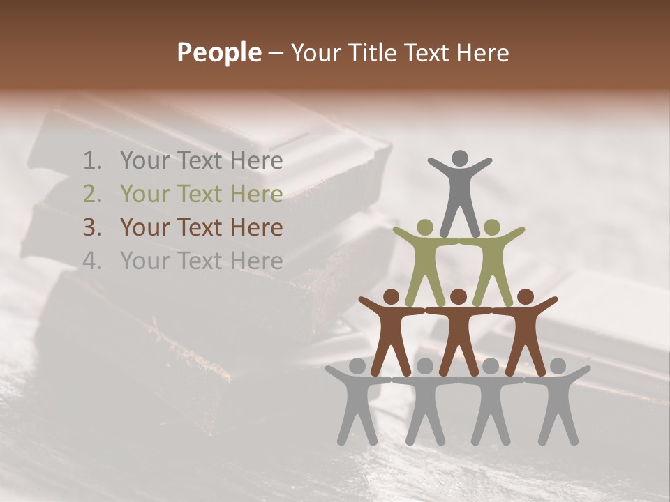 Yummy Marshmallow Sticky PowerPoint Template