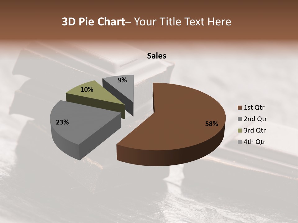 Yummy Marshmallow Sticky PowerPoint Template