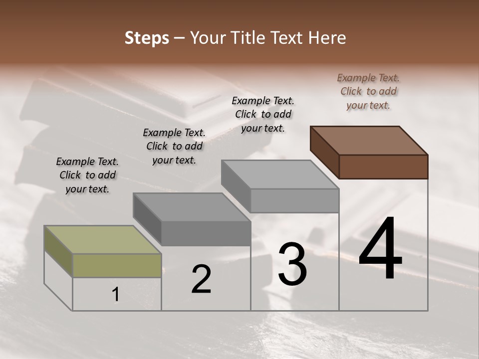 Yummy Marshmallow Sticky PowerPoint Template