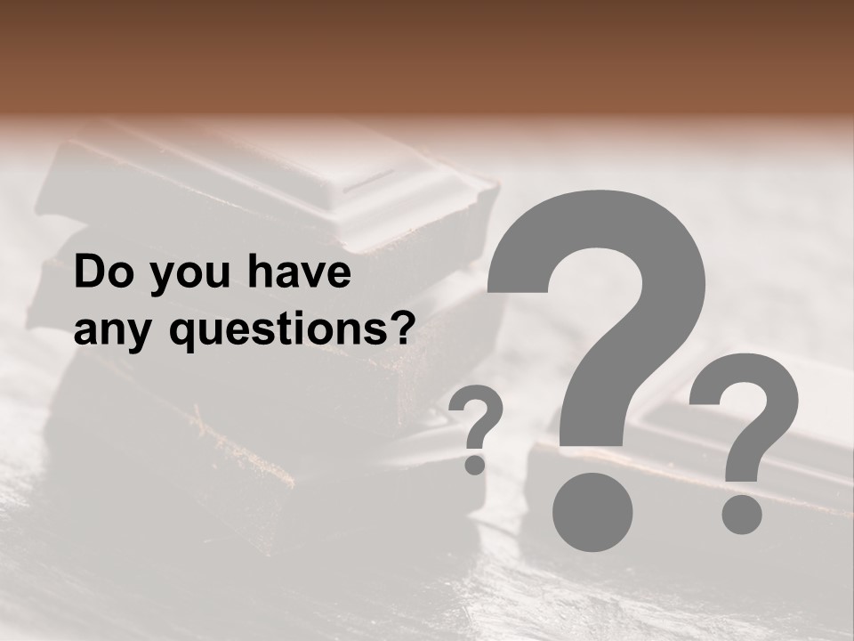 Yummy Marshmallow Sticky PowerPoint Template