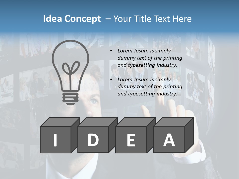 Slide Future Search PowerPoint Template