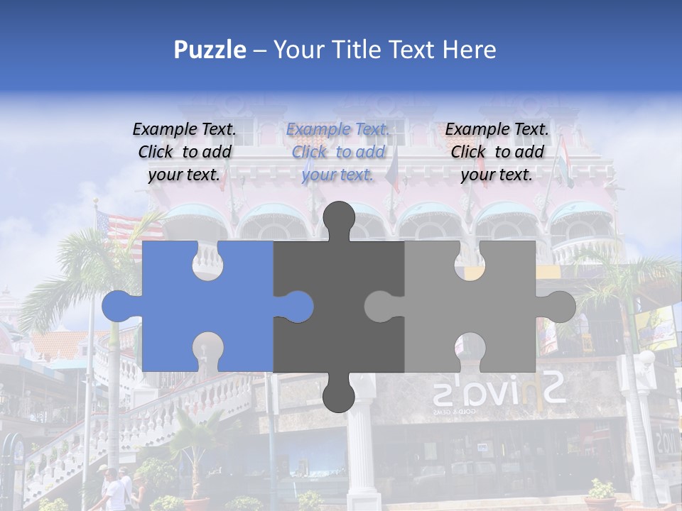 Mall Colour Island PowerPoint Template