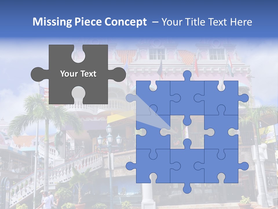 Mall Colour Island PowerPoint Template