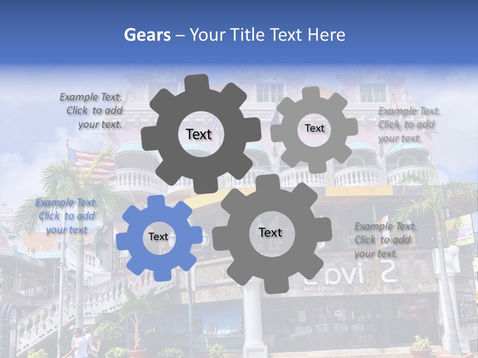 Mall Colour Island PowerPoint Template