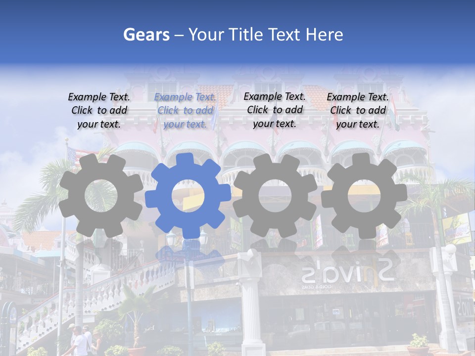 Mall Colour Island PowerPoint Template