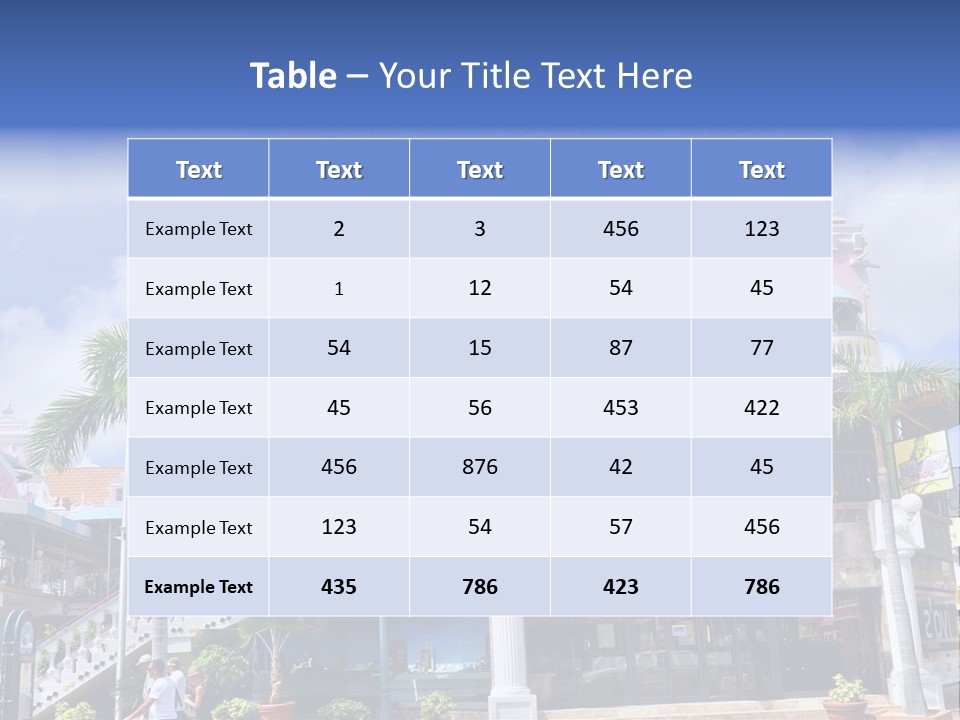 Mall Colour Island PowerPoint Template