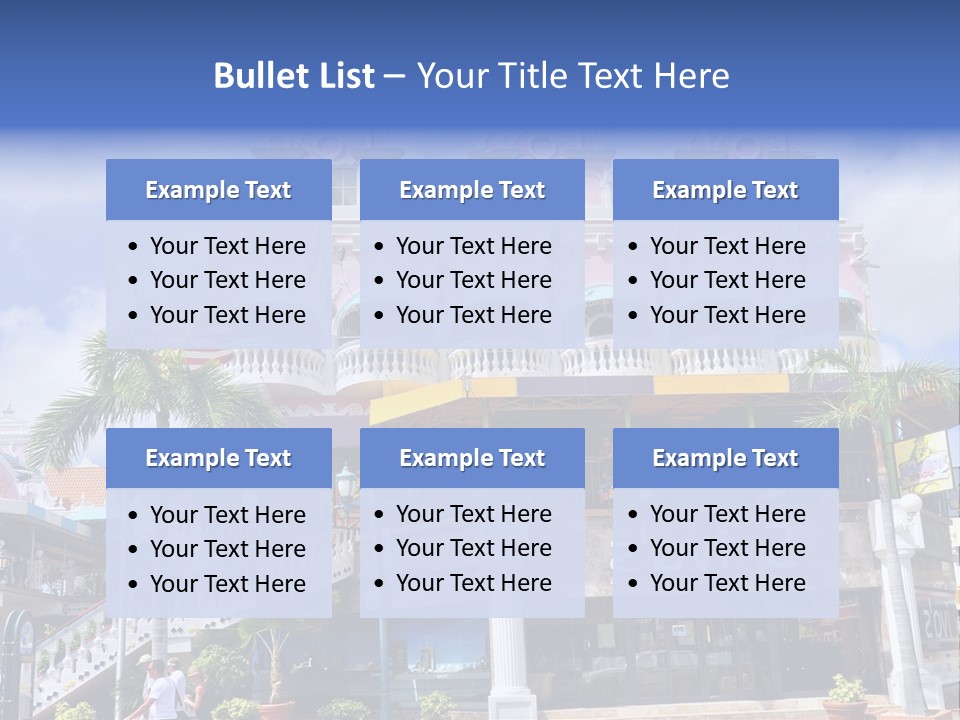Mall Colour Island PowerPoint Template