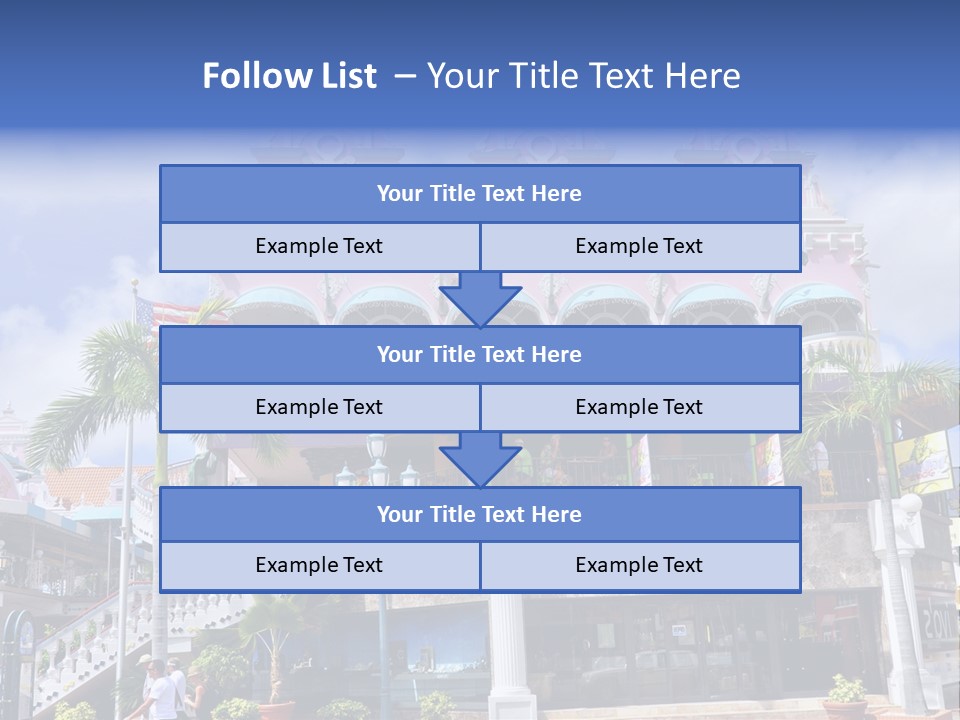 Mall Colour Island PowerPoint Template