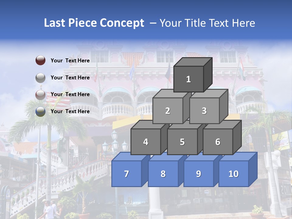 Mall Colour Island PowerPoint Template