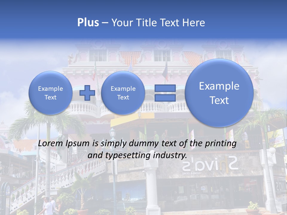 Mall Colour Island PowerPoint Template
