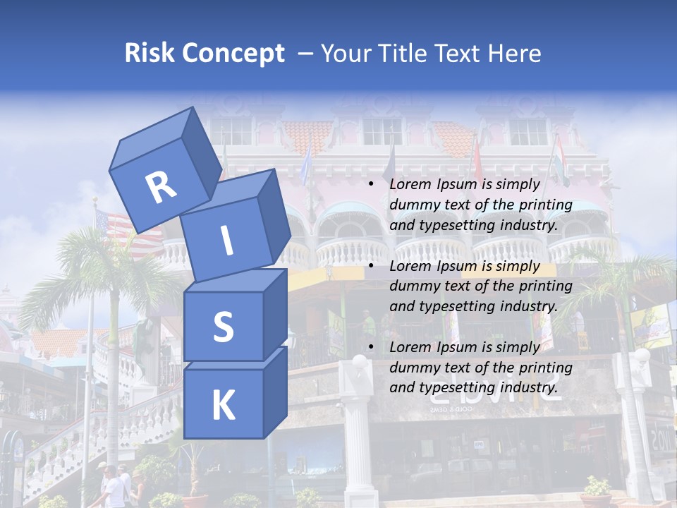 Mall Colour Island PowerPoint Template