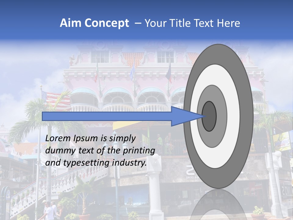 Mall Colour Island PowerPoint Template