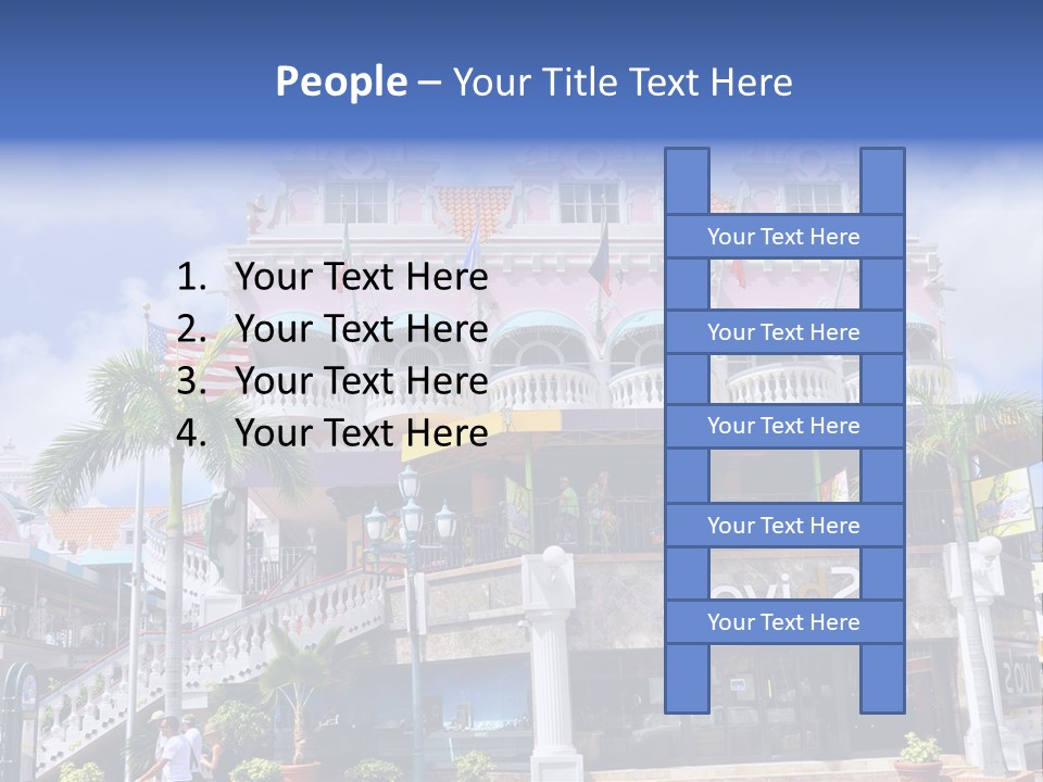 Mall Colour Island PowerPoint Template