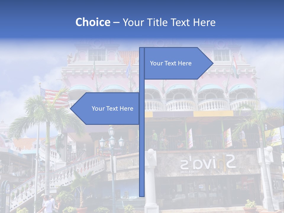 Mall Colour Island PowerPoint Template