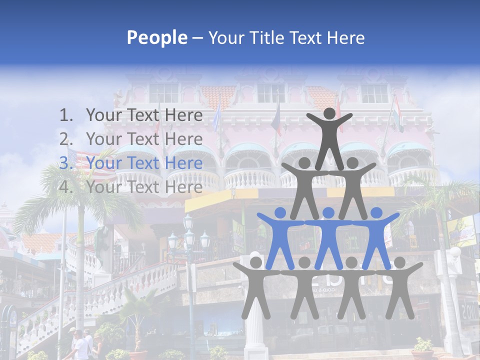 Mall Colour Island PowerPoint Template