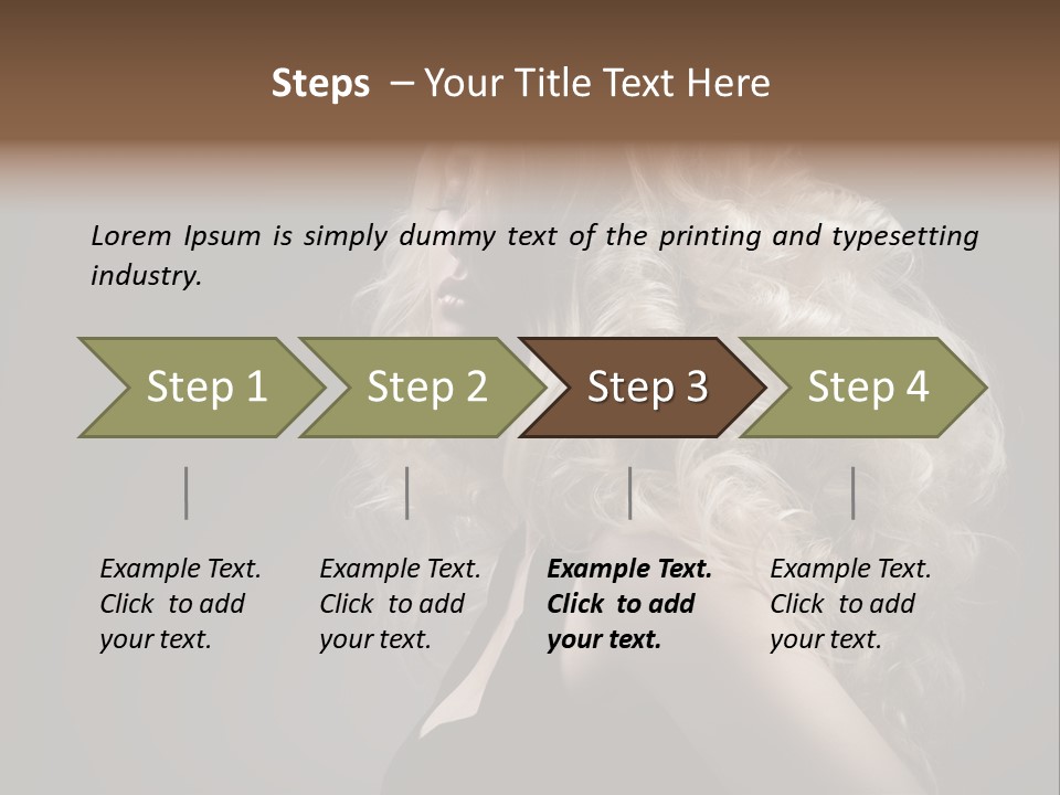 Beautiful Pure Coloring PowerPoint Template