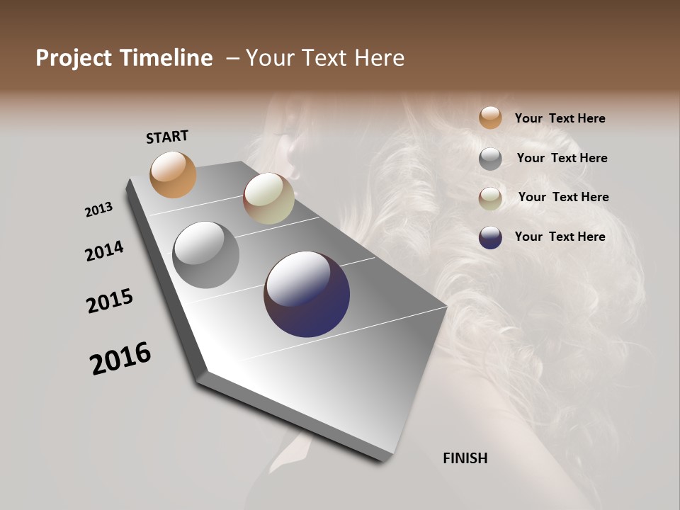 Beautiful Pure Coloring PowerPoint Template