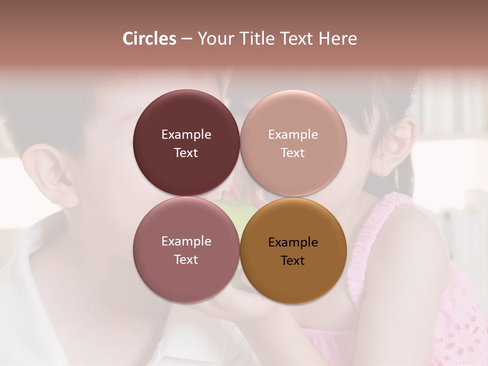 Candid Smile Sweet PowerPoint Template