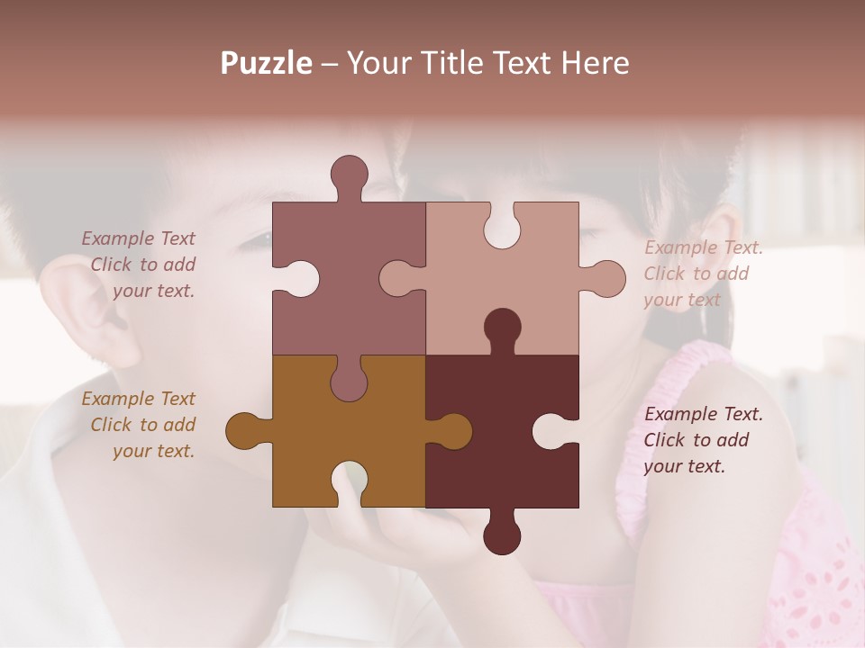 Candid Smile Sweet PowerPoint Template