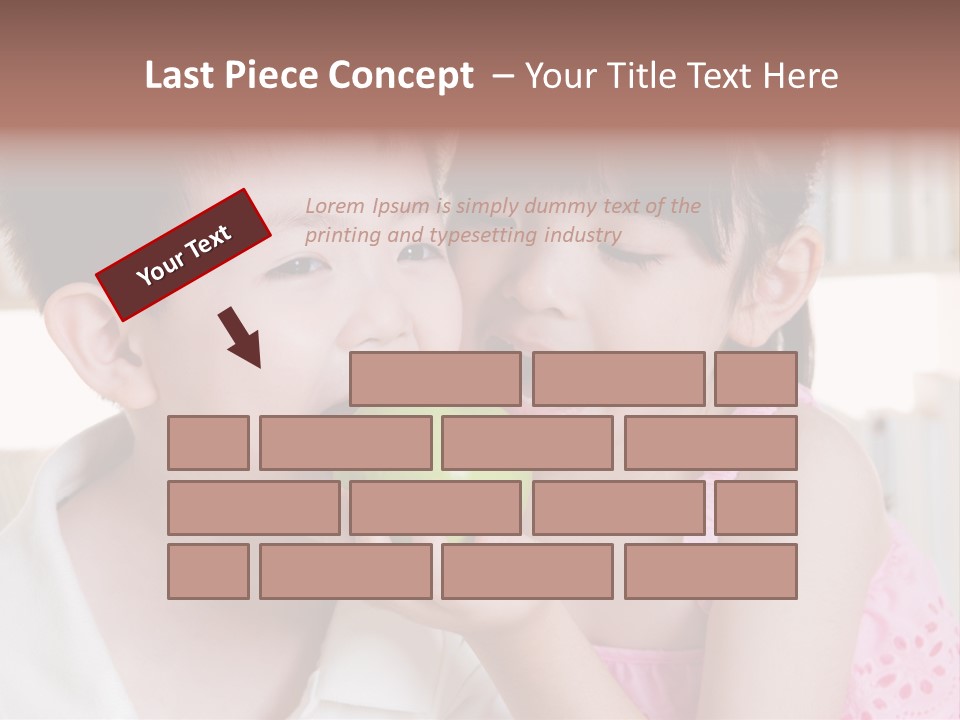 Candid Smile Sweet PowerPoint Template