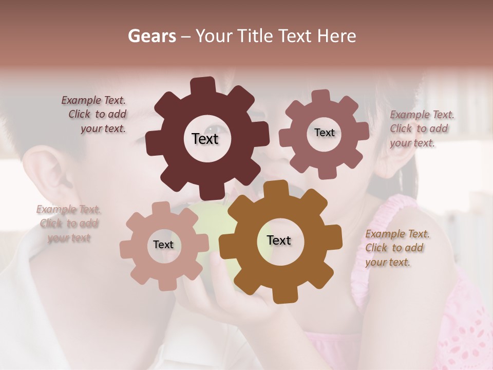 Candid Smile Sweet PowerPoint Template